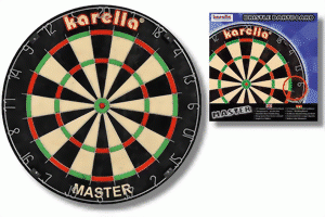 Karella Wettkampf-Dartboard Master