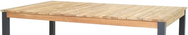 Zebra Derex Tischset 180 x 100 cm aus recyceltes Teak - Ausstellungsstück