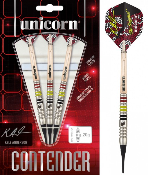Unicorn Contender Kyle Anderson P2 Soft Darts