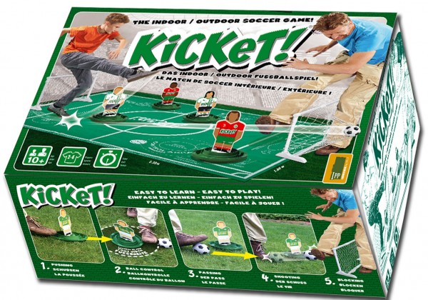 Kicket! Indoor/Outddor Fußballspiel Set