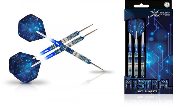 XQ MAX Mistral 90% Tungsten Dartset Steeltip