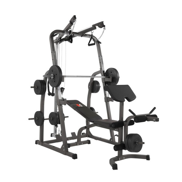 Hammer Hantelbank SOLID XP Set 4514 inkl. 76 kg Gewichte