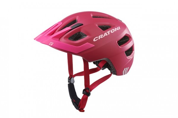 Cratoni Fahrradhelm Maxster Pro pink-rose matt