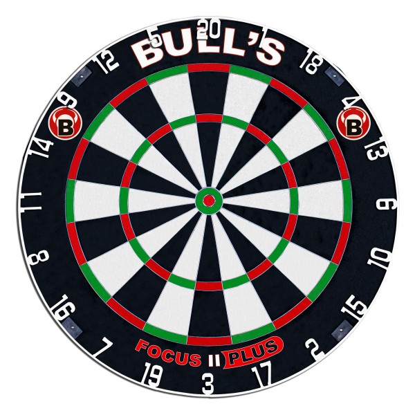 BULL’S Focus II Plus Dart Board 68010
