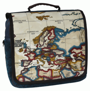 Haberland Lifestyle & Fashion-Tasche ET3890 46 - Landkarte