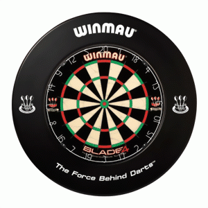 Winmau Dart-Catchring/Dart-Auffangring schwarz oder rot