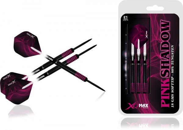 XQ Max Pink Shadow 80% Tungsten Dartset Steeltip-Copy