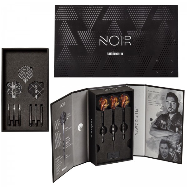 Unicorn World Champion Noir Phase 2 Jelle Klaasen Soft Dart