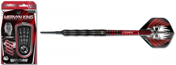 Winmau Softdarts Mervyn King Onyx Coating 2415-18 g