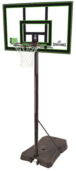 Spalding Basketballkorb NBA Highlight Acrylic Portable schwarz/grün