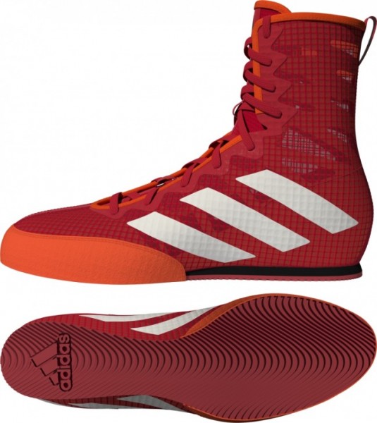 Adidas Boxschuhe Box Hog 4 red/white/orange
