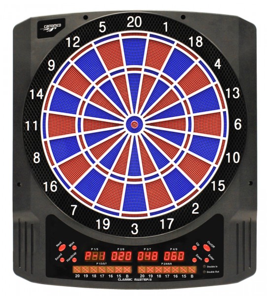 Carromco Classic Master II Electronic Dartboard 92656
