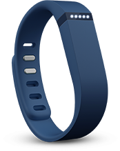 Fitbit Aktivitäts- und Schlafarmband FLEX marineblau