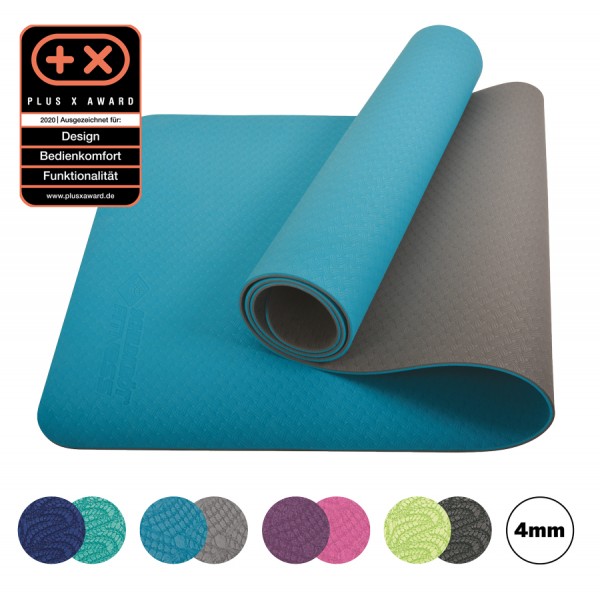 Schildkröt Yogamatte Bicolor im Carrybag (183x61x0,4cm)