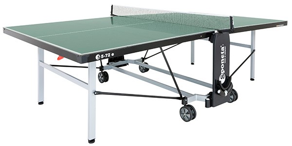 Sponeta S 5-72 e Outdoor-Tischtennisplatte grün mit Netz