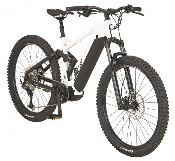 Prophete E-Bike Dice 5.0 Fully 27,5 Zoll 100Nm 720Wh weiß matt/ schwarz matt 48cm
