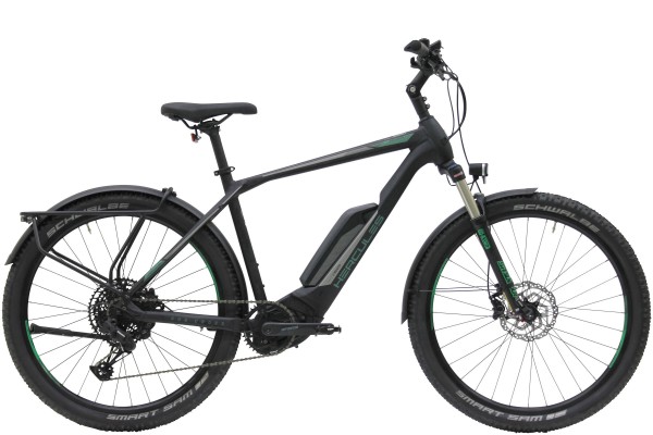 Hercules Rob Cross Sport 12.1 Street 27,5'' schwarz-matt Bosch Performance CX 250Watt/75Nm 500Wh Akk