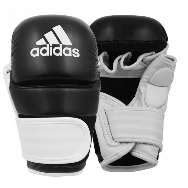 Adidas MMA Handschuhe schwarz/weiß