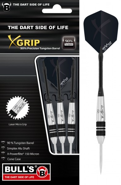 BULL'S X-Grip X3 Steel Dart