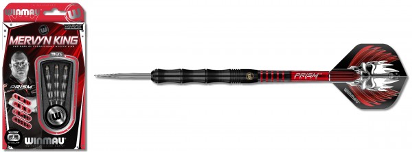 Winmau Steeldarts Mervyn King Onyx coating 1413