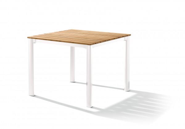 Sieger Exclusiv Gartentische mit Teakholzplatte
