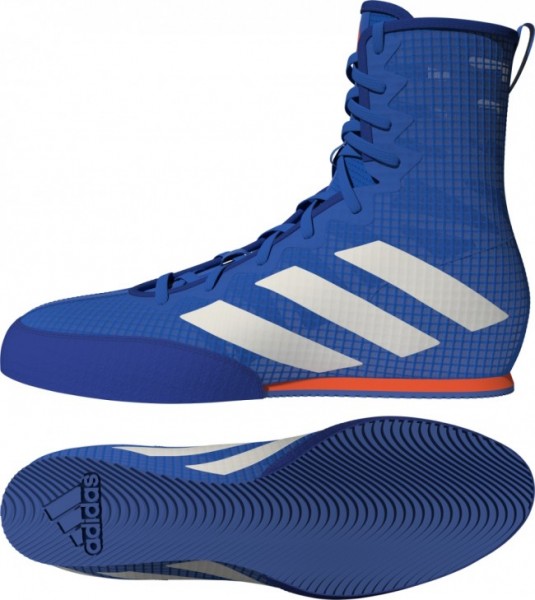 Adidas Boxschuhe Box Hog 4 blue/white/orange