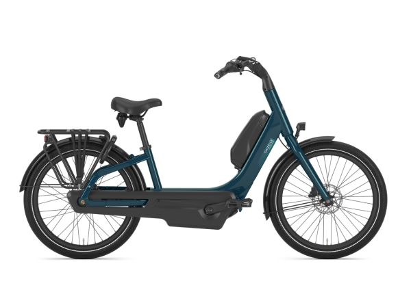Gazelle E-Bike easyflow C7 pine green glänzend Low-Step 46