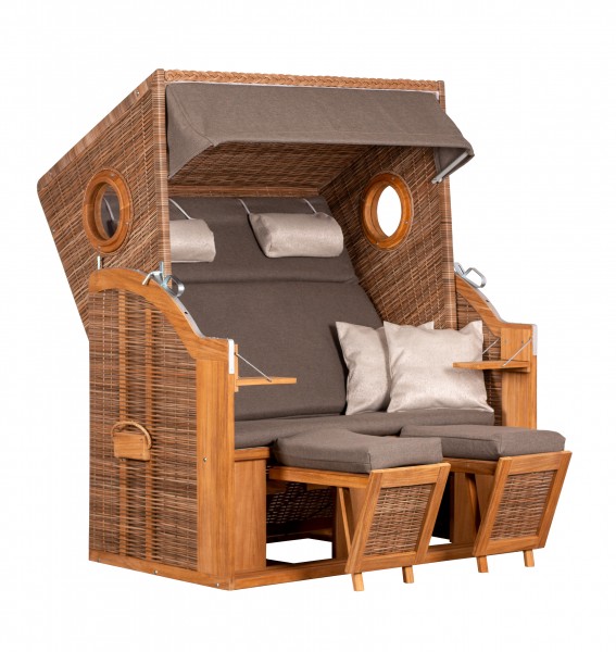 deVries Strandkorb Pure Wave XL PE