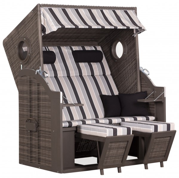 deVries Strandkorb Pure Wave XL PE