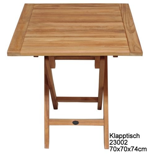 ZEBRA Klapptisch POKER Teak