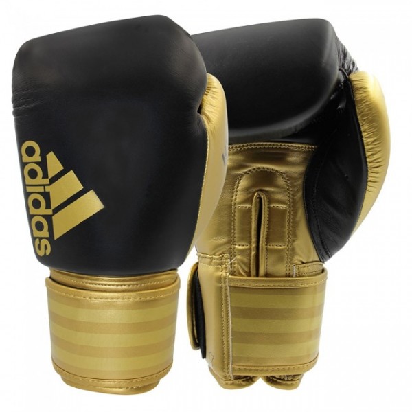 Adidas Boxhandschuhe Hybrid 200 schwarz/gold