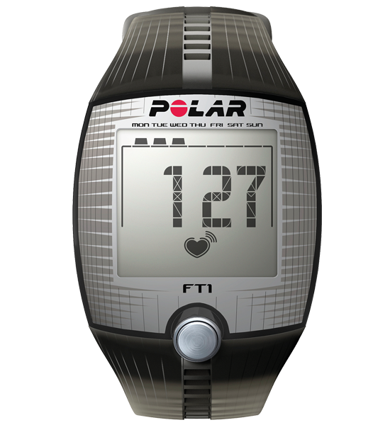 Polar FT1 Trainingscomputer Transparent Black