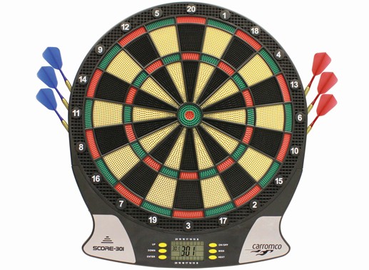 Carromco Score 301 elektronisches Dartboard 2.Generation 92016