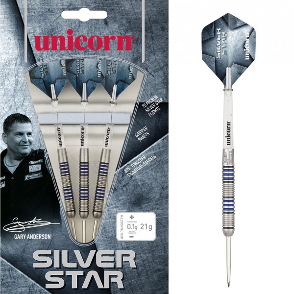 Unicorn Silver Star Gary Anderson Steel Darts