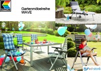 Kettler Gartenmöbelreihe WAVE