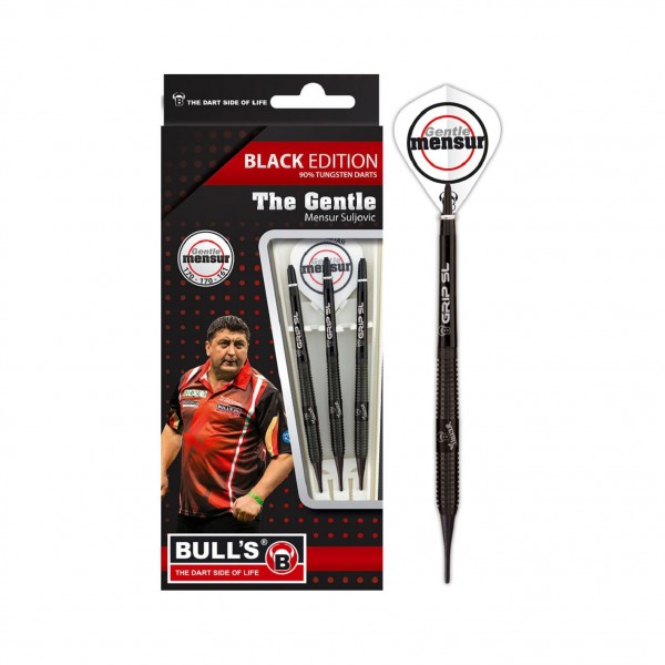 BULL'S Champions Mensur Suljovic Black-Edition Soft Dart