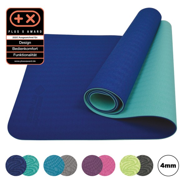 Schildkröt Yogamatte Bicolor im Carrybag (183x61x0,4cm)