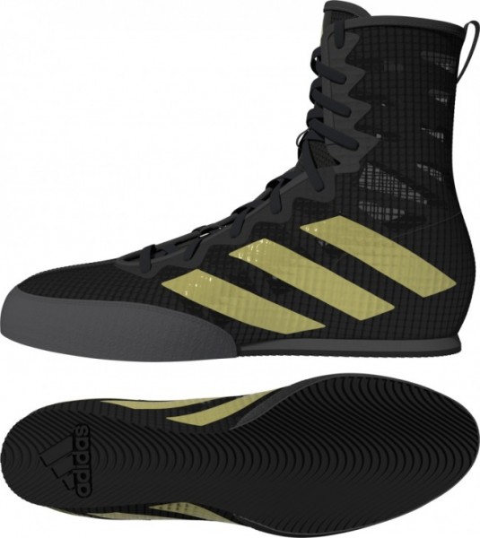 Adidas Boxschuhe Box Hog 4 black/gold