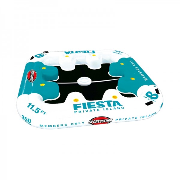Sportsstuff Inflatable Fiesta Island inkl. Kühlbox 8 Personen 20659