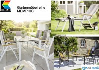Kettler Gartenmöbelreihe MEMPHIS