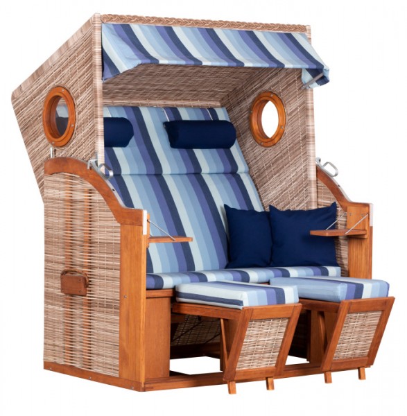 deVries Strandkorb Pure Wave XL PE