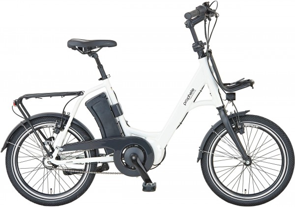 Prophete E-Bike Urbanicer 3.0 Kompakt 20 Zoll 50Nm 374Wh kreide glanz 46cm